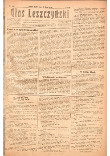 Głos Leszczyński 1921.07.08 R.2 Nr153