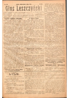 Głos Leszczyński 1921.07.09 R.2 Nr154
