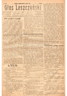 Głos Leszczyński 1921.07.12 R.2 Nr156