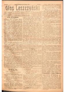 Głos Leszczyński 1921.07.30 R.2 Nr172
