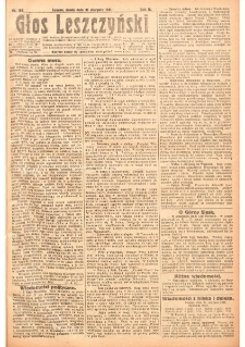 Głos Leszczyński 1921.08.31 R.2 Nr198