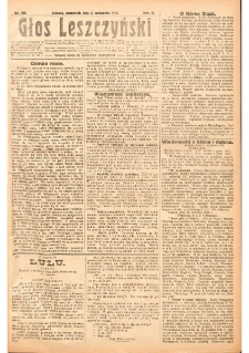 Głos Leszczyński 1921.09.01 R.2 Nr199