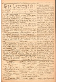 Głos Leszczyński 1921.09.06 R.2 Nr203