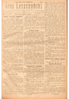 Głos Leszczyński 1921.09.14 R.2 Nr210