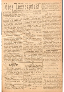 Głos Leszczyński 1921.09.17 R.2 Nr213