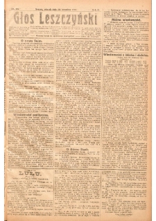 Głos Leszczyński 1921.09.20 R.2 Nr215