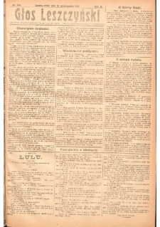 Głos Leszczyński 1921.10.12 R.2 Nr234