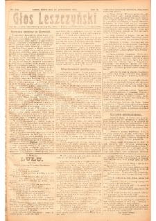 Głos Leszczyński 1921.10.22 R.2 Nr243