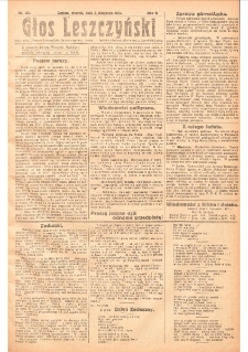 Głos Leszczyński 1921.11.01 R.2 Nr251