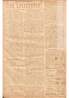 Głos Leszczyński 1921.11.16 R.2 Nr263