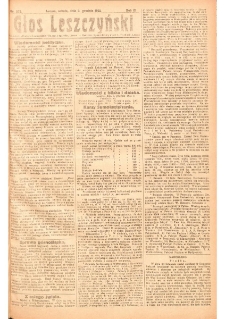 Głos Leszczyński 1921.12.03 R.2 Nr278