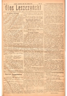 Głos Leszczyński 1921.12.29 R.2 Nr299