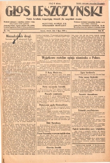 Głos Leszczyński 1928.07.03 R.9 Nr150