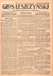 Głos Leszczyński 1928.07.22 R.9 Nr167