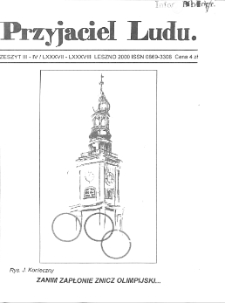 Przyjaciel Ludu 2000 Nr3/4