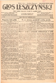 Głos Leszczyński 1928.10.06 R.9 Nr231