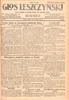 Głos Leszczyński 1928.11.08 R.9 Nr258