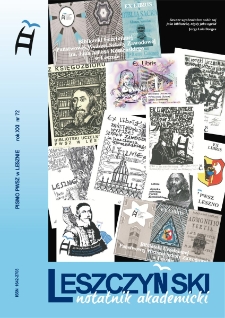 Leszczyński Notatnik Akademicki 2021 R.21 Nr 72