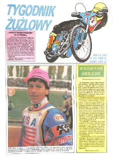 Tygodnik Żużlowy 1991.03.17 R.2 Nr11(16)