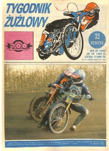 Tygodnik Żużlowy 1994.09.25 R.5 Nr39(200)