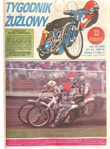 Tygodnik Żużlowy 1994.11.27 R.5 Nr48(209)