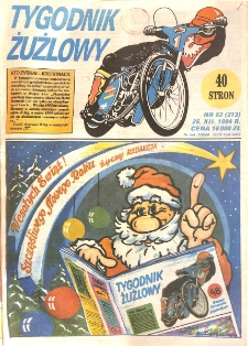 Tygodnik Żużlowy 1994.12.25 R.5 Nr52(213)