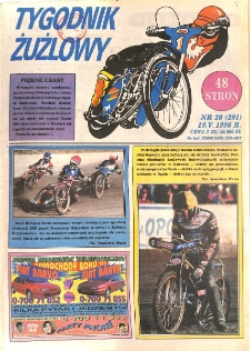 Tygodnik Żużlowy 1996.05.19 R.6 Nr20(286)