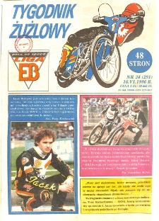 Tygodnik Żużlowy 1996.06.16 R.6 Nr24(290)