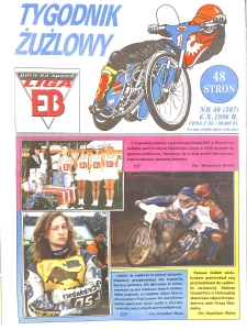Tygodnik Żużlowy 1996.10.06 R.6 Nr40(307)