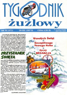 Tygodnik Żużlowy 1997.12.28 R.7 Nr52(371)