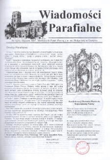 Wiadomości Parafialne 1997.01 Nr1(24)