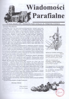 Wiadomości Parafialne 1997.03 Nr3(26)
