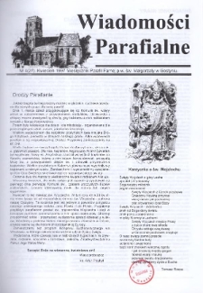 Wiadomości Parafialne 1997.04 Nr4(27)