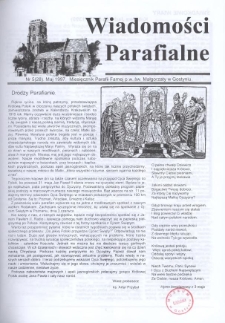 Wiadomości Parafialne 1997.05 Nr5(28)