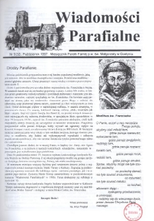 Wiadomości Parafialne 1997.10 Nr9(32)