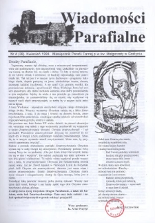 Wiadomości Parafialne 1998.04 Nr4(38)