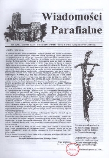 Wiadomości Parafialne 1999.03 Nr3(48)