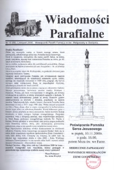 Wiadomości Parafialne 2000.11 Nr10(66)