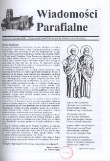 Wiadomości Parafialne 2001.06 Nr6(73)