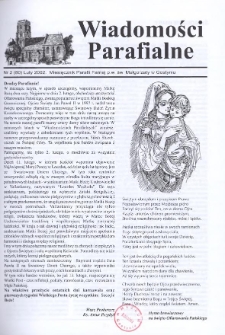 Wiadomości Parafialne 2002.02 Nr2(80)