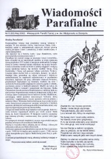Wiadomości Parafialne 2002.05 Nr5(83)