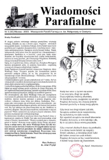 Wiadomości Parafialne 2003.03 Nr3(92)
