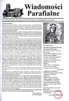 Wiadomości Parafialne 2004.05 Nr5(105)