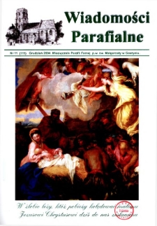 Wiadomości Parafialne 2004.12 Nr11(111)