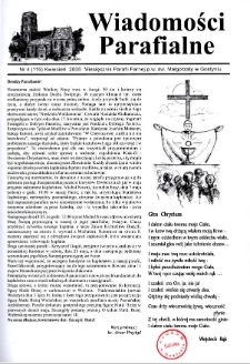 Wiadomości Parafialne 2005.04 Nr4(115)