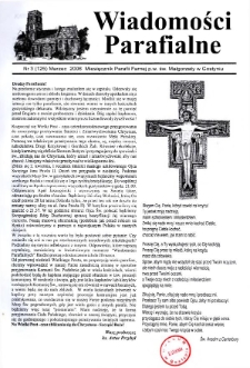 Wiadomości Parafialne 2006.03 Nr3(125)