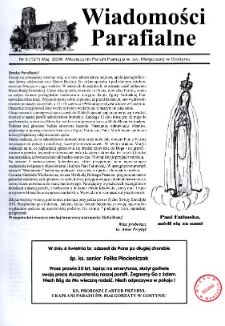 Wiadomości Parafialne 2006.05 Nr5(127)