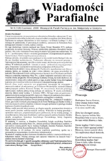 Wiadomości Parafialne 2006.06 Nr6(128)