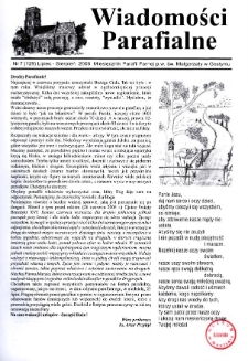 Wiadomości Parafialne 2006.07/08 Nr7(129)