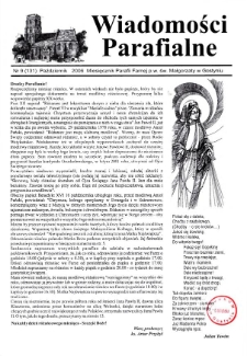 Wiadomości Parafialne 2006.10 Nr9(131)